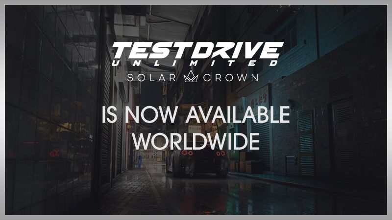 Test Drive Unlimited Solar Crown is now available!